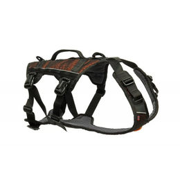 Produktbild von Non-stop dogwear Rock Harness Sportgeschirr für Hunde Schwarz/Orange Größe S