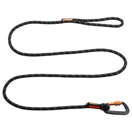 Non-stop dogwear Rock Leash Hundeleine aus Polyester in Schwarz Global Recycled Standard zertifiziert - 1,8 m – Bild 1 von 10