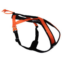 Produktbild von Non-stop dogwear Rush Harness Hundegeschirr Schwarz Orange Größe 3