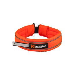 Produktbild von Non-stop dogwear Safe Collar Halsband für Hunde aus Nylon in Orange 55 - 1 Stk.