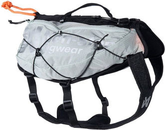 Non-stop dogwear Trail Light Hunderucksack aus Polyester in Grau/Schwarz Grösse M wasserabweisend - 3 l – Bild 1 von 10