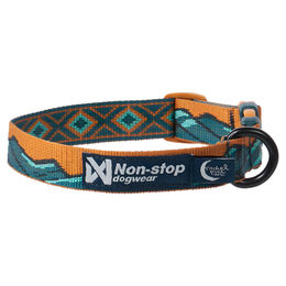 Produktbild von Non-stop dogwear Trail Quest Collar Rachel Pohl Edition Hundehalsband aus Polyester Größe M teal/oak