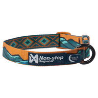 Produktbild von Non-Stop Dogwear Trail Quest Halsband Rachel Pohl Edition Blaugrün Türkis Größe L