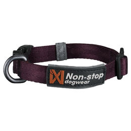 Non-stop dogwear Tumble Collar Hundehalsband für Welpen aus Nylon in Blau oder Lila Größe XS – Bild 1 von 2