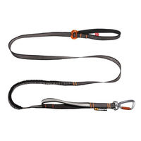 Produktbild von Non-stop dogwear Verstellbare Bungee Hundeleine Schwarz 2,1 m 13 mm - 2,1 m