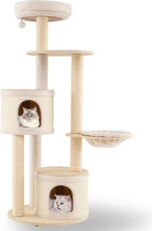 Northix Katzenbaum mit 2 Häuschen, Korb und Sisalstämmen 152 cm – Bild 1 von 1