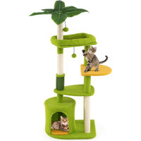 Produktbild von Northix Katzenbaum mit Plattformen und Kratzstämmen 122 cm