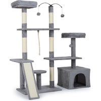 Produktbild von Northix Kratzbaum für Katzen aus Holz und Sisal in Grau