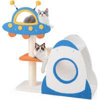 Produktbild von Northix Kratzbaum für Katzen mit UFO-Plattform und Sisal-Kratzsäulen