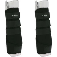 Produktbild von Norton 2er-Set Ruhegamaschen für Pferde aus Neopren in Schwarz Größe XL
