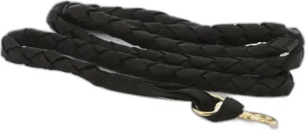 Norton Amerikanische Longe für Pferde aus Nylon in Schwarz - 2,5 m – Bild 1 von 2