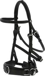 Produktbild von Norton Breithalfter für Pferde aus Leder in Schwarz