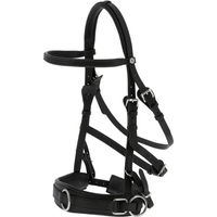 Produktbild von Norton Breithalfter für Pferde aus Leder in Schwarz