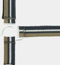 Produktbild von Norton Brillant Pony Halfter aus Nylon in Braun oder Bunt