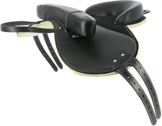 Produktbild von Norton Club Luxe Pferdedecke aus Leder in Schwarz