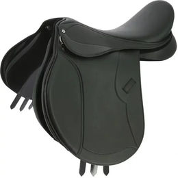 Norton Club Rexine Evol Gemischter Reitsattel aus Kunstleder in Schwarz oder Braun – Bild 1 von 1