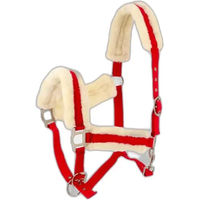 Produktbild von Norton Comfort Gepolstertes Halfter für Shettys aus Polyester in Rot