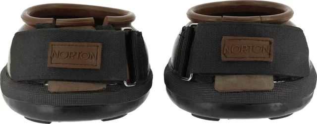 Produktbild von Norton Comfy Hausschuhe für Holzschuhe aus Gummi Schwarz Größe S (2er Pack)