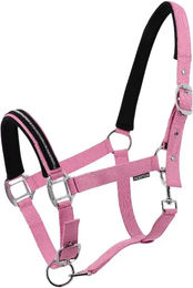 Norton Crystal Pferd Halfter aus Kunststoff in Rosa für Vollblut – Bild 1 von 1