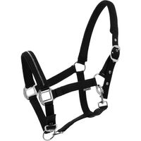 Produktbild von Norton Crystal Pferd Halfter aus Kunststoff in Schwarz Full