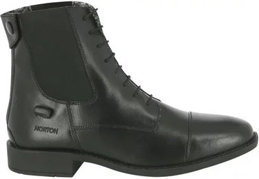 Norton Damen Reitstiefel aus Leder gefüttert Schwarz Größe 42 – Bild 1 von 6