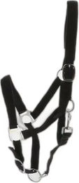 Produktbild von Norton Doppelhalsriemen aus Neopren für Ponys in Schwarz und Silber