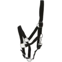 Produktbild von Norton Doppelhalsriemen aus Neopren für Ponys in Schwarz und Silber