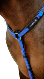 Produktbild von Norton Endurance Pop Jagdhalsband für Pferde aus Biothane in Blau