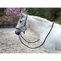 Produktbild von Norton ethologisches Knotenhalfter mit Zügeln für Warmblut in Schwarz