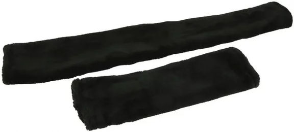 Produktbild von Norton First Gamaschen aus Polyester in Schwarz zur Mähnen- und Schweifpflege - 40 cm