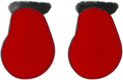 Produktbild von Norton Fleece-Gamaschen Knöchelschutz für Pferde Rot Vollblut