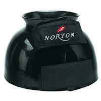 Produktbild von Norton Gamaschen für Pferde Schwarz Kunststoff Größe M