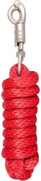 Produktbild von Norton Halfter und Longiergurt Set für Kaltblut Pferde aus Nylon in Rot und Silber