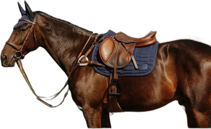 Produktbild von Norton Jagdhalsband für Pferde aus Leder in Braun