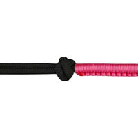 Produktbild von Norton Knotenhalfter Fun Colour mit Strick für Ponys in Schwarz/Rosa/Bunt