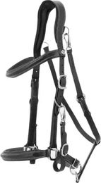 Produktbild von Norton Lederhalfter Trense für Pferde in Schwarz