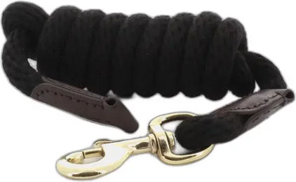 Norton Longierleine aus Polyester für Pferde Schwarz – Bild 1 von 2
