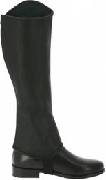 Produktbild von Norton Mini-Chaps aus Kunstleder mit Glitter in Schwarz Unisex Größe S