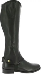 Norton Mini-Chaps Stretch für Kinder aus Kunstleder Schwarz Einheitsgröße – Bild 1 von 2