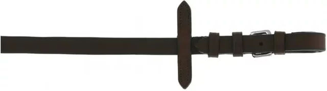 Produktbild von Norton Oily Gummizügel für Pferde Shetty Braun aus Leder