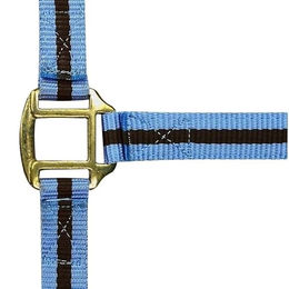 Produktbild von Norton Pferdehalfter Doublé aus Leder in Blau oder Schwarz