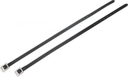 Norton Pro Cristal Sporenriemen für Pferde aus Leder in Schwarz – Bild 1 von 2