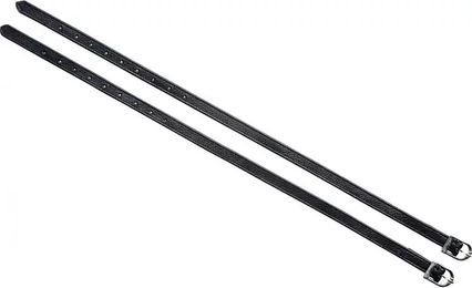Norton Pro Cuir Soft Sporenriemen für Pferde aus Leder in Schwarz – Bild 1 von 3
