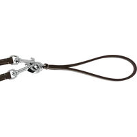 Produktbild von Norton Pro Deutsche Zügel mit Gurtbefestigung aus Leder für Ponys in Braun