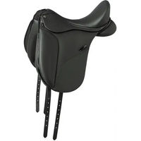 Produktbild von Norton Pro Dressage Reitsattel aus Kunstleder in Schwarz