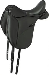 Produktbild von Norton Pro Dressage Reitsattel aus Kunstleder in Schwarz