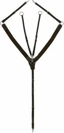 Produktbild von Norton Pro Elastique Jagdhalsband für Pferde aus Edelstahl in Schwarz