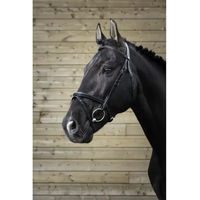 Produktbild von Norton Pro Fin Zaumzeug für Ponys aus Leder in Schwarz