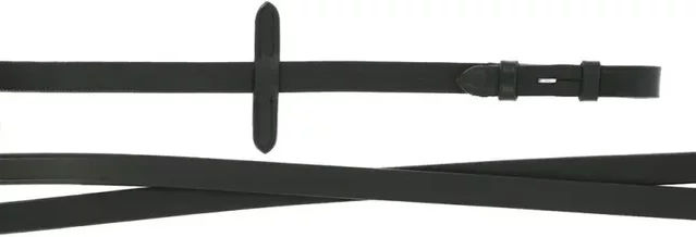 Norton Pro Lederzügel für Pferde in Schwarz 16 mm – Bild 1 von 1