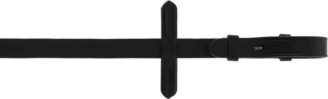 Produktbild von Norton Pro Pferde-Zügel aus Gummi Schwarz für Ponys